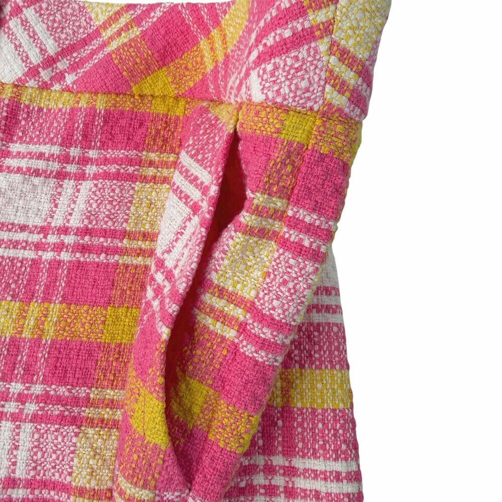 New Women’s Trina Turk Corbin 2 Plaid Tweed Shorts Size 6 - Picture 8 of 12